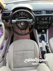  17 سكودا اوكتافيا ماطور 2000 ديزل اوتومات 2014 تحفة فنية حمامة