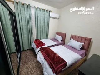  5 شقة مفروشة غرفتين للإيجار الشهري تبدأ من 350 دينار