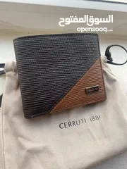  3 محفظة شيروتي 1881 الفخمة الايطالية - Cerruti Italian luxury wallet