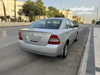  6 تويوتا كورولا بيكمون 2004  فحص كامل وارد الشركه لا تحتاج إلى اي صيانه للبيع