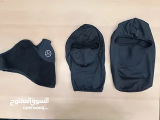  19 خوذت LS2   حجم XL  الون كاتم  جديده مع مستلزمات 3 اقنعه للوجه مع ستاند للكمره وجوال. وعلاقه للخوذه