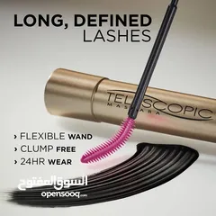  4 L'Oréal Paris Telescopic Original Lengthening Mascara. Original 100% 3 pack.