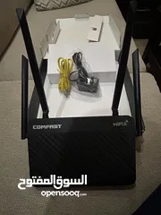  1 راوتر comfast ومقوي اشارة wifi6 بخاصية mesh