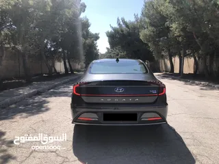  4 هيونداي سوناتا هايبرد 2020 فحص كامل ممشى قليل بحالة الوكالة للبيع بسعر مغري