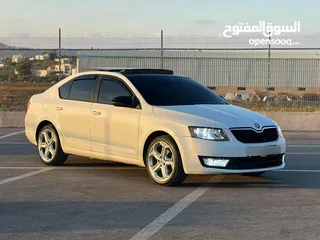  8 سكودا اكتافيا 2015 اتوماتيك ماتور 1600 ديزل  بانوراما
