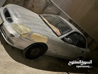  1 دايو نوبيرا  موديل  2000 ماتور 1600 يد أولى  لون فضي  ماتور وجير بحالة ممتازه