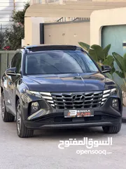  7 هونداي توسان 2022 هايبرد plug in  4*4 فل اضافات مع بانوراما  271 حصان