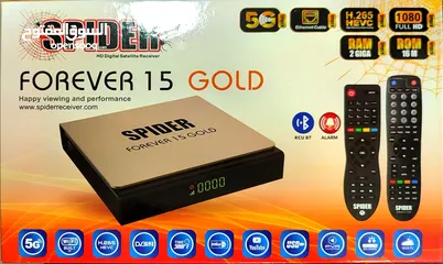  1 ريسيفر سبايدر FOREVER 15 GOLD