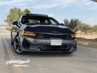  8 كيا k5 موديل 2022 Kia k5 EX 2022