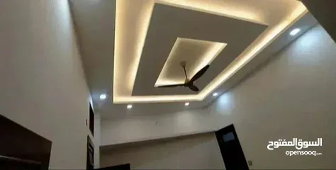  2 Gypsum board all design and paint ڈیکور مل صباغ شغل