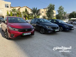  1 استأجر الان هوندا سيتي موديلات حديثة 2025 - عداد زيرو - فل كامل للايجار الان بأسعار تنافسية