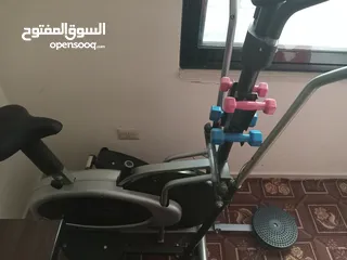  2 جهاز رياضة مستعمل عدة ساعات فقط للبيع
