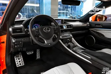  10 2015 Lexus RC F