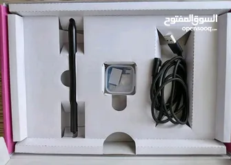  6 لوح رسم الكتروني مع قلم مقاس 10 بوصة .. يشبك باللابتوب مفيد ل دكاترة الجامعة او الرسامين