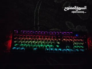  7 ماوس هايبركس لاسلكي+ماوس لوجيتك+كيبورد