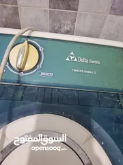  1 غساله حوضين ممتازه