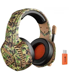  5 Meetion BTH014 Surround Sound 2.4G Wireless Bluetooth & Wired Gaming Headset سماعات جيشي