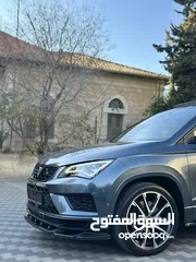  2 seat ateca cupra 2020  4*4 فل الفل فحص فوق النخب  امكانية البدل وارد  عداد قليل رخصة و تامين 380hp