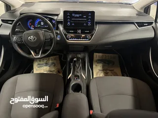  5 Toyota Corolla Hybrid 2019 ممشى قليل بحالة الوكالة