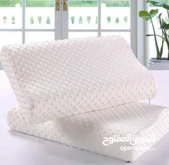  2 مخدة فوم طبيه وساده الفوم كامل فوم الاصلي مخده نوم مع وجه مخدات مع كفر