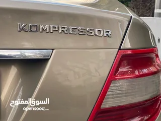  6 مرسيدس c200 2008  فل مع الفتحه     اضافات مميزه فتحه/برادي كهرباء/حساس