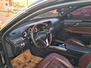  10 Mercedes Benz E200 / W212  فل إضافات مع بانوراما / صالون جلد بني عداد حقيقي 102,000 K.M / فحص نخب