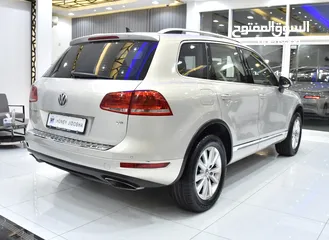  5 Volkswagen Touareg ( 2014 Model ) in Beige Color GCC Specs