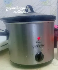  2 طنجرة Crock pot كهربائيه