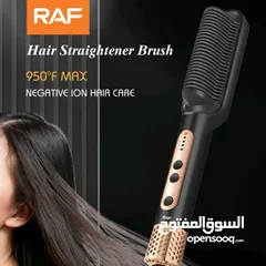  4 مصفف الشعر الحراري المصنوع من السيراميك الغني عن النعريف من الماركة العالمية Raf