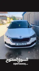  2 سكودا سكالا 2021 ترخيص 2020 سعر حرق عالكاش مميز