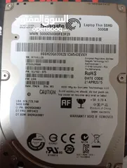  2 هارد ديسك HDD 500 جيجا و DVD player
