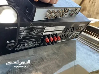  6 Dave 8 كاميرات  جهاز صوت امبلي فير سماعة سقف  عدد 8  محول للكاميرا 12v 200w السعر 70 دينار