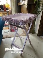  1 حامل ضيافة بيبي زهري