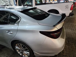  6 Q50 2018 twin turbo very good condition