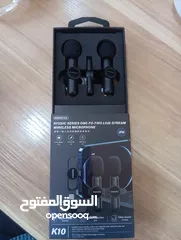  2 مايكريفون لاسلكي ايفون