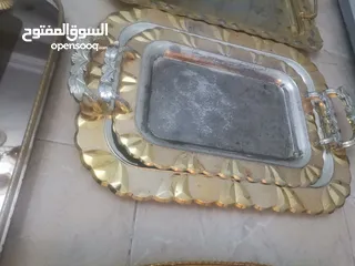  12 سدور وصواني نقش ابرة وصواني تقديم فخمة بسعر مغري