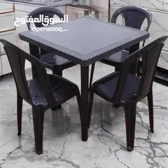  1 طاولة و 4كراسي