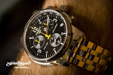  4 Tissot PRC 200 Chronograph أصلية بحالة ممتازة