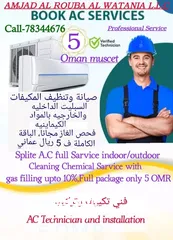  1 Split AC chemical Service 5 ro