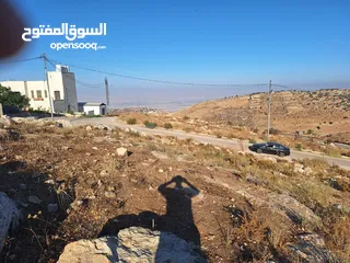  7 قطعه ارض متميزه سكنيه 600 م مطلة على جبال فلسطين في اسكان المهندسين في بطنا
