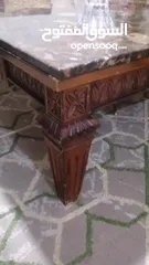  5 طاوله خشب زان