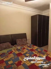  12 شقة مفروشة للايجار السابع خلف مسجد ابو عيشة طابق ارضي مساحة 120م