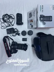  8 كاميرا كانون بحالة ممتازة  Canon Eos 70d