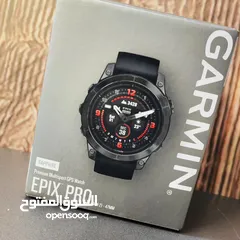  11 Garmin Epix Pro Gen 2 Sapphire 51 mm smartwatch ساعة جرمن الذكية ايبكس 2 برو سولر سفاير 51 مم