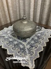  7 نحاسات و فضه للبيع