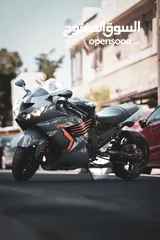  9 كوازاكي zx14 للبيع او بدل على سيارة او بك اب امريكي