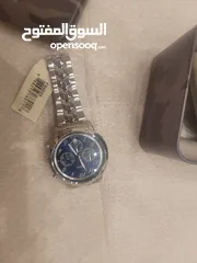  1 ساعه رجالي فوسيل راقيه ميناء كحلي.. جديد  brand new fossile