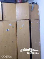  4 خزانه طابقين خشب زان ولاتيه فصاليات ايطالي وسكك جديده