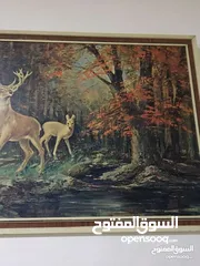  3 لوحات فنية عدد 7 للبيع ب25 دينار