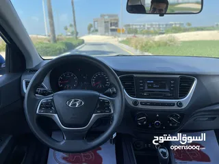  7 Hyundai Accent 2019 GCC Original Paint